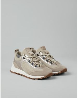 Brunello Cucinelli Leather Casual Shoes - White