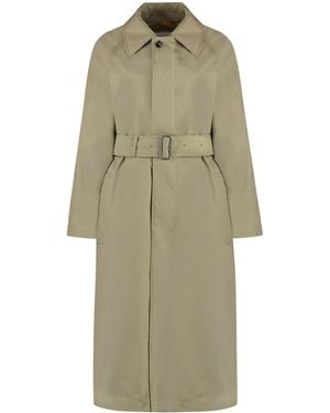 Burberry Checked Reversible Trench-Coat - Green