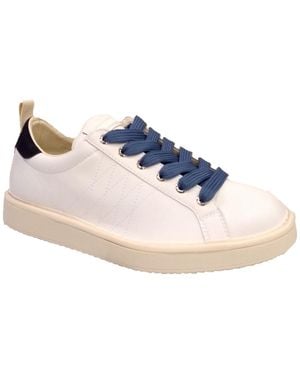 Pànchic Lace Up Shoes Recycled Leather - Blue