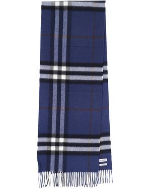 Burberry Scarf Check - Blue