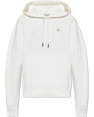 Burberry Sweatshirt With Logo - White