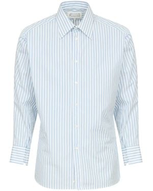 Maison Margiela Long Sleeved Shirt - Blue