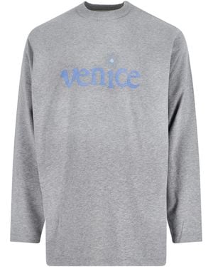 ERL T-Shirts And Polos Cotton - Gray