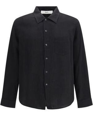 Séfr Leo Shirt Cotton - Blue