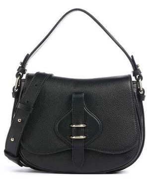 Coccinelle Top Handle Bag Micro Grainy Leather Top-Handle-Bags - Black