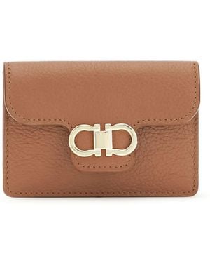 Ferragamo Gancini Keychain - White