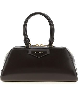Givenchy 'Antigona East-West' Small Handbag - Black