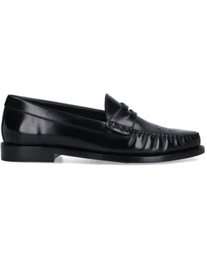 Celine Flat Shoes Bull Leather - Black