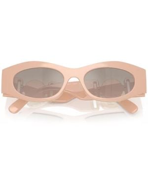 Versace 0Ve4480U Medusa Biggie 54946I Nude Injected Occhiali Da Sole - Pink