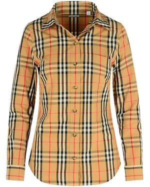 Burberry Cotton Shirt - Multicolour