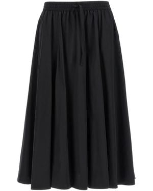 KENZO Boke 2.0 Midi Skirt - Black