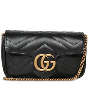 Gucci Gg Marmont Supermini Bag - White
