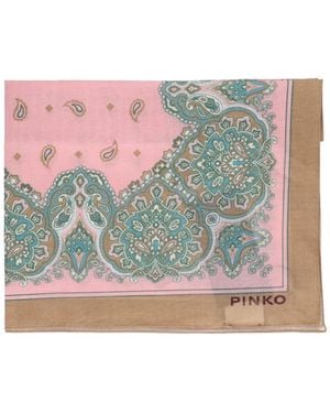 Pinko Scarfs Cotton - Blue