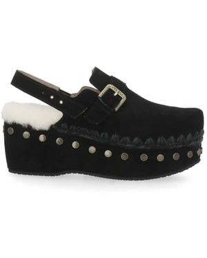 Mou Clog Sabot - Black