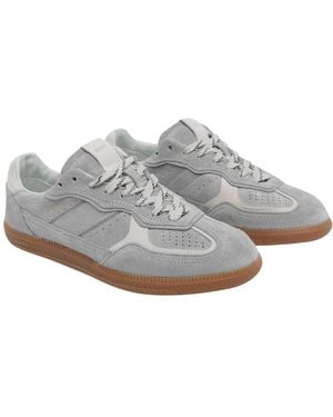 Alohas Sneakers Suede Leather/Rubber Sole - Gray