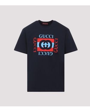 Gucci Short Sleeves T-Shirt - Blue