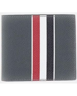 Thom Browne Billfold W/ Rwb Stripe - Multicolor