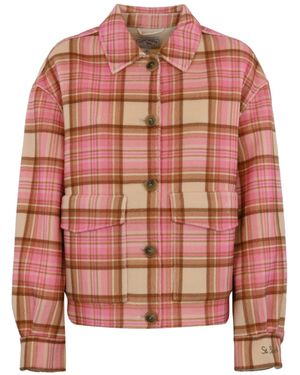 Mc2 Saint Barth Bonnibell Shirt Jacket - Red