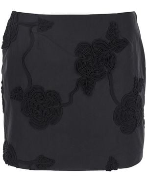 ROTATE BIRGER CHRISTENSEN Mini Skirt - Black