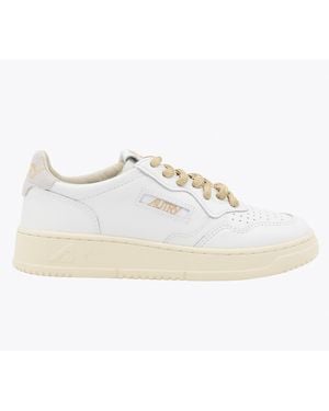Autry Leather Medialist Sneakers - White