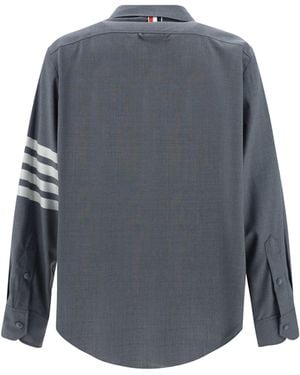 Thom Browne Shirt Wool (Ovis Aries) - Grey