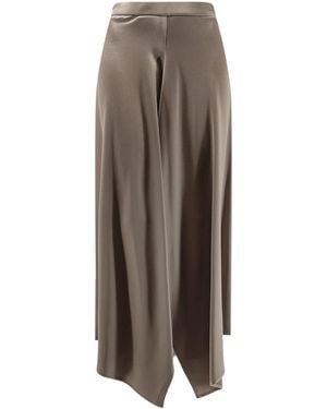 Alysi Skirts Acetato Viscosa - Brown