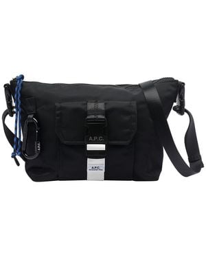 A.P.C. Trek Bum Bag - Black