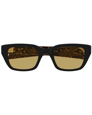 Bottega Veneta Bv1393S Linea Ribbon Acetato Riciclato Sunglasses - Brown