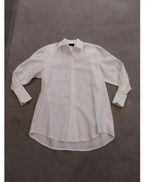 F.it Camicia Over Linen Shirt - Grey