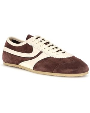 Dries Van Noten Sneakers Suede Upper: Sneakers - Brown