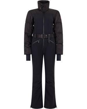 Moncler Padded Suit Polyester Jumpsuits - Black