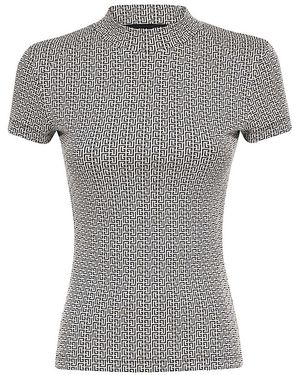 Balmain Viscose T-Shirt - Grey