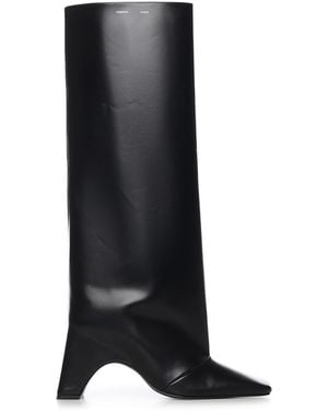 Coperni Boots Cowskin - Black