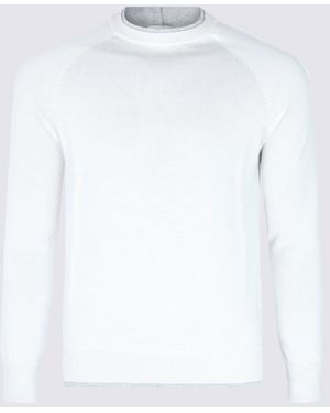 Eleventy Wool Knitwear - White