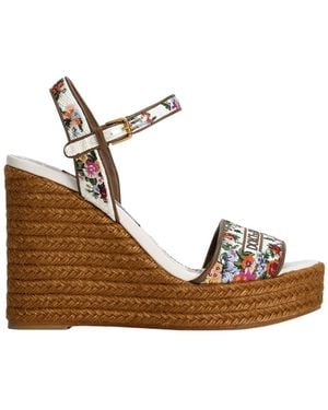 Dolce & Gabbana Wedge Sandals - Brown