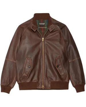 Baracuta Leather Jacket - Brown
