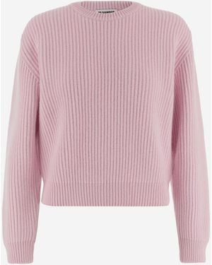 Jil Sander Wool Sweater - Pink