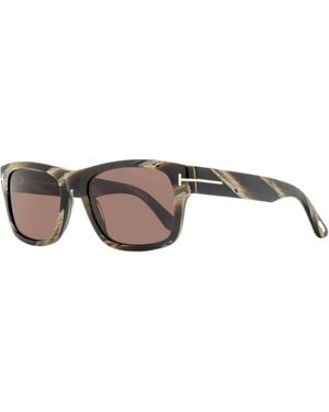 Tom Ford Smith-02 Sunglasses Tf1303 64E 55Mm Plastic (Acetate) - Black