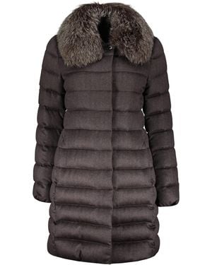 Moorer Natalia Down Jacket in Natural | Lyst