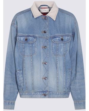 【送料&関税込】The Row Light Blue Cotton Jorelle Denim Jack Jorelleコットンジャケット ブルー – The Row