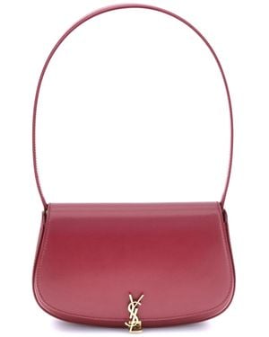 Saint Laurent Mini Voltaire Shoulder Bag - Purple