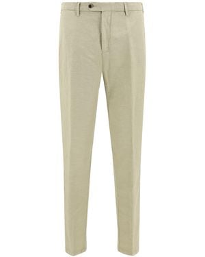 Germano Zama Linen Trousers - Natural