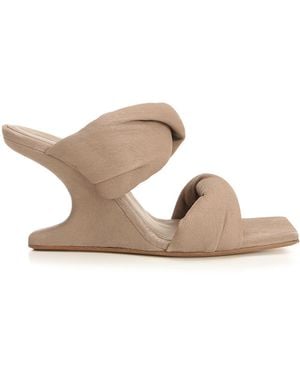 Rick Owens Cantilever 8 Twisted Wedge Sandal - Multicolour