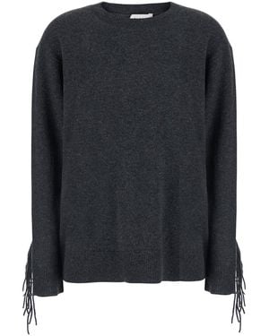 P.A.R.O.S.H. Sweater Cashmere Tops - Black