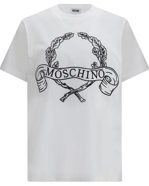 Moschino Cotton T-Shirt - White
