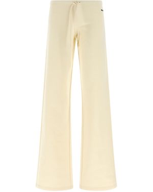 Balenciaga Back' Joggers - Natural