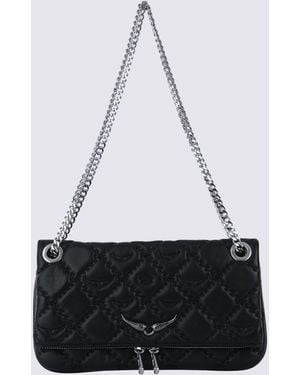 Zadig & Voltaire Leather Rock Ii Shoulder Bag - Black