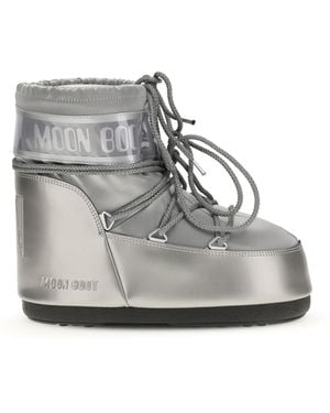 Moon Boot Icon Glance Boots Polyamide - White