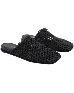 Premiata Sandals Fabric/Leather Sole - Black