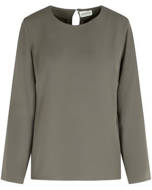 P.A.R.O.S.H. Poker Polyester Blouse - Green